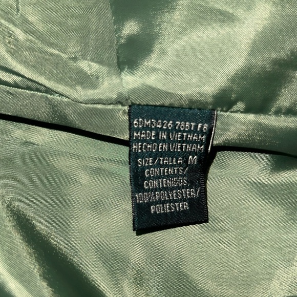 Harve Bernard Olive Three Quarter Sleeve Blazer - Picture 4 of 11